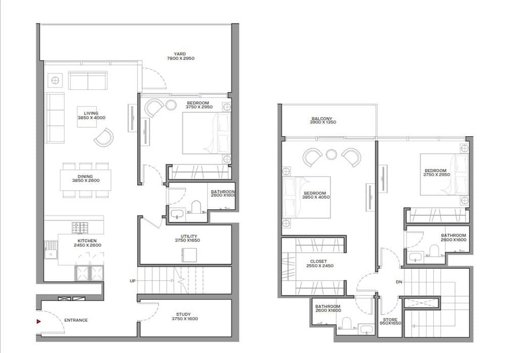 1 Bedroom — Apartment