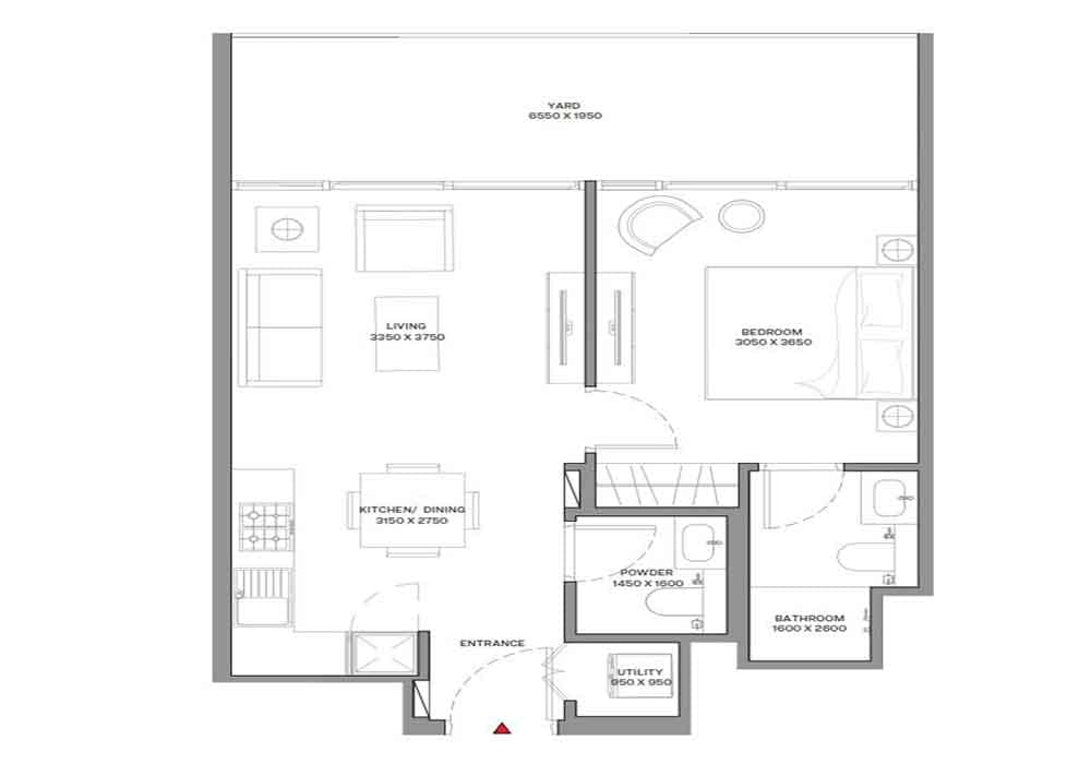 2 Bedroom — Apartment