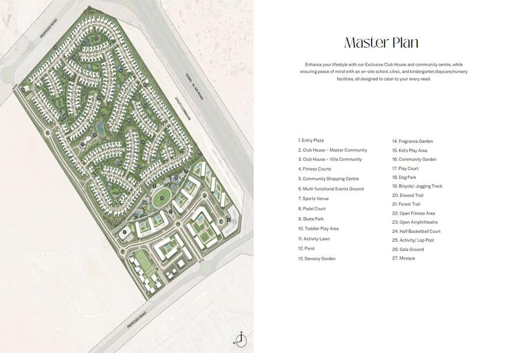 Plot Layout — Villa Plots