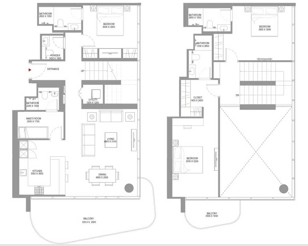 Penthouse — Signature Layout