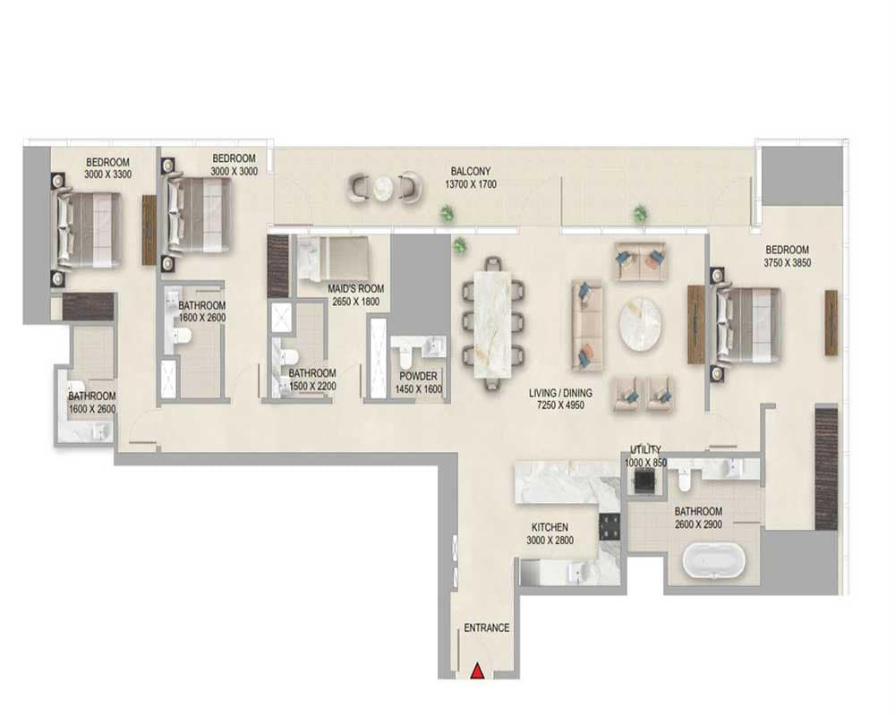 Penthouse — Signature Layout