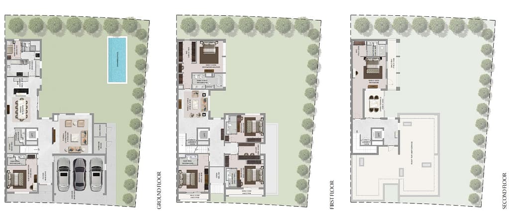 Plot Layout — Villa Plots