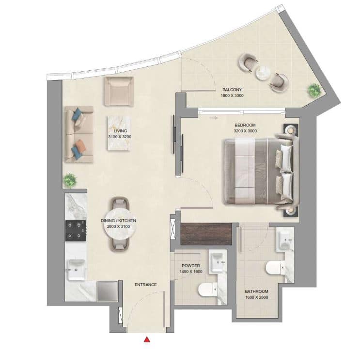 Duplex — 2 & 3 Bedroom