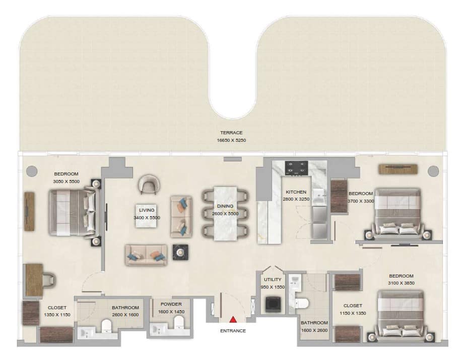 Penthouse — Signature Layout